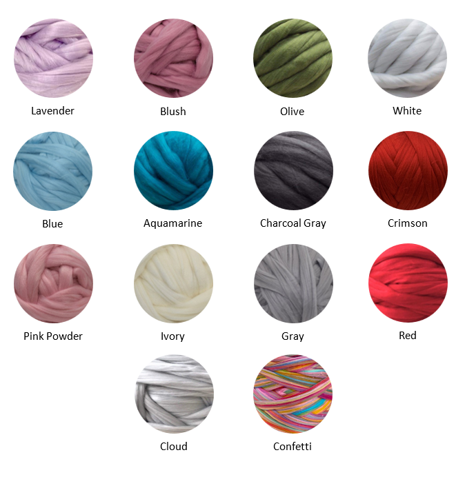 Super Chunky Vegan Yarn BeCozi