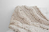 Chunky Chenille Yarn Blanket (Cable Knit), Video Tutorial
