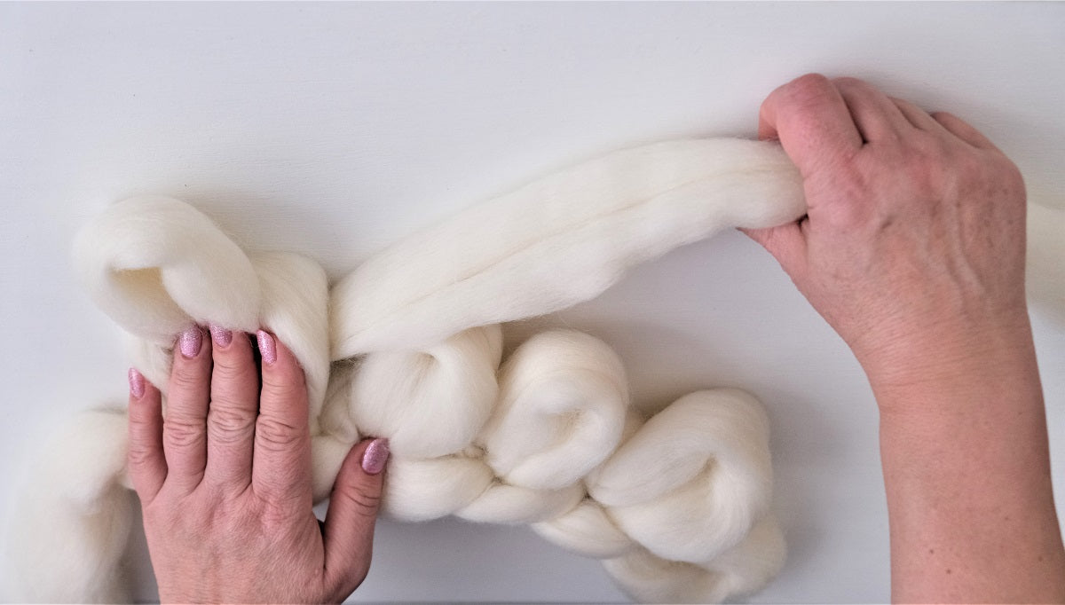 DIY Arm Knitting Blanket Super Chunky Merino Wool – BeCozi