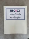 Jumbo Chenille Yarn Color Card