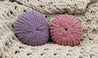 DIY Kit: 12" Round Pillow, Chenille yarn