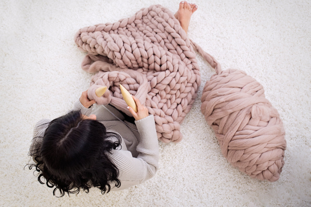 5 Tips on Making a Chunky Merino Blanket – BeCozi