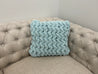 Square Pillow, Twisted Stitch