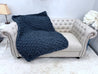 Chunky Chenille Blanket, Seed stitch pattern