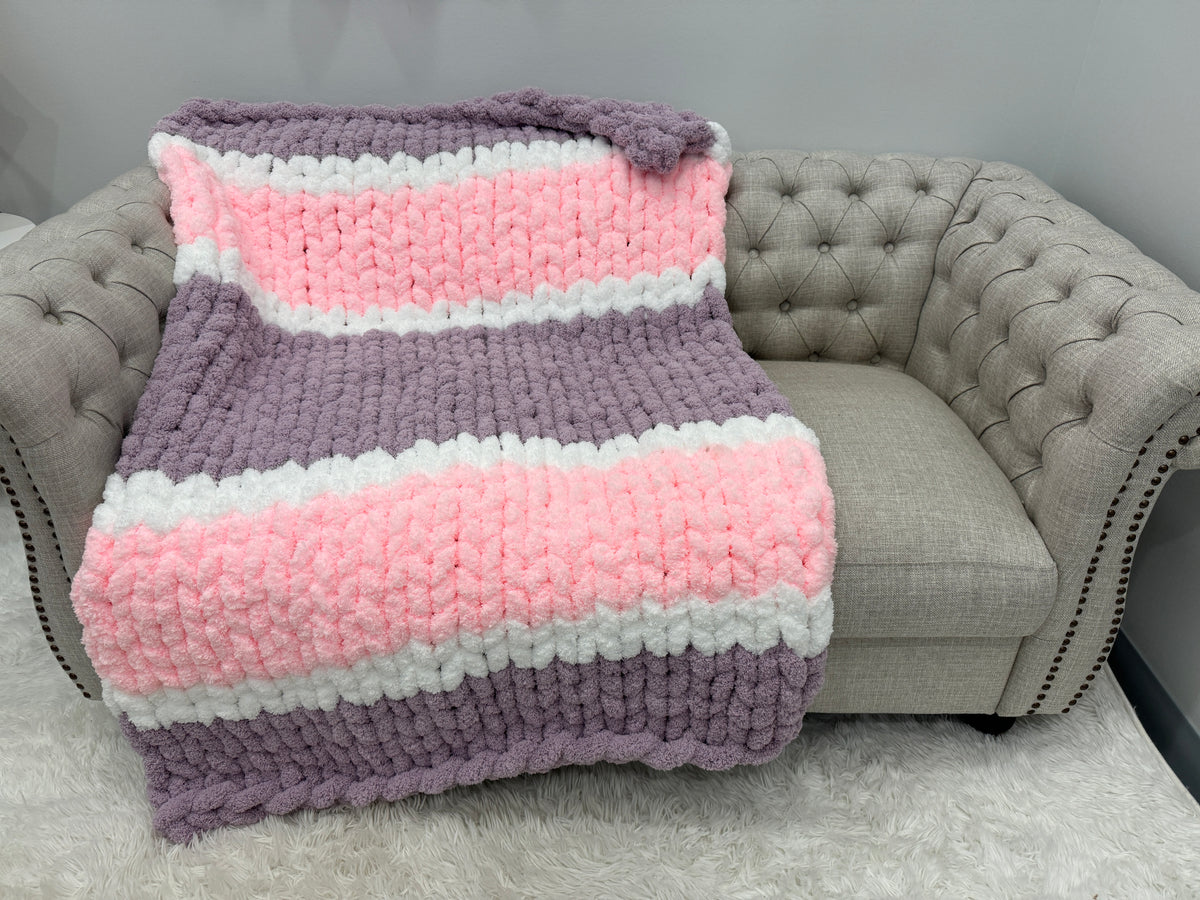 Jumbo Chenille Blanket – BeCozi