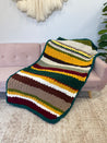 Fall Striped Blanket