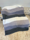 Gray Striped Blanket