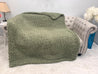 Chunky Chenille Yarn Blanket