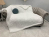 Chunky Chenille Yarn Blanket