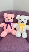 DIY Kit: Bear, Jumbo chenille yarn