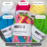 BeCozi Chunky Chenille Yarn