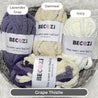 BeCozi Chunky Chenille Yarn