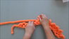 Video Tutorial, Square Cable Pillow