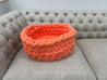 Cat Bed, Chunky Chenille Yarn