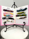 Tie-Dye Chunky Chenille Yarn Color Card
