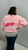 Cardigan, Chunky Chenille Yarn