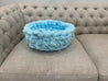 Cat Bed, Chunky Chenille Yarn