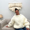 Sweater, Chunky Chenille Yarn