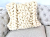 Square Pillow with Cable, Video Tutorial