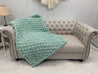 Chunky Chenille Blanket, Seed stitch pattern