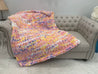 Tie-Dye Chenille Blanket