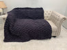 Chunky Chenille Blanket, Seed stitch pattern