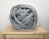 Felted Merino wool throw