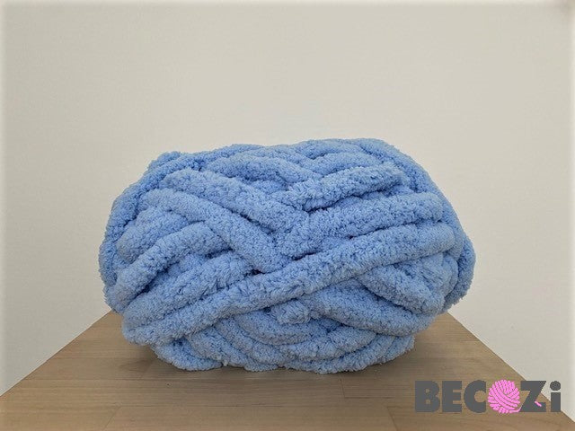 Bulk Chenille Chunky Yarn,Blanket Making Kit,100g