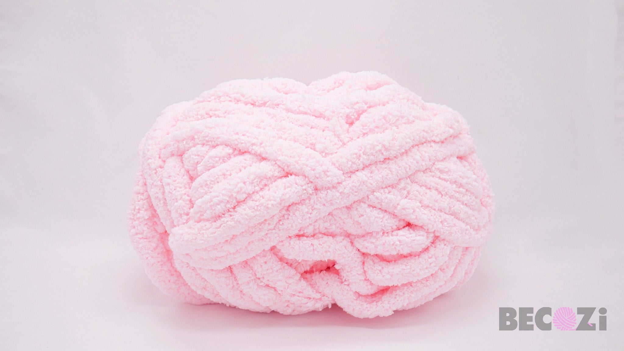  Pink Bulk Chenille Chunky Yarn,Blanket Making Kit