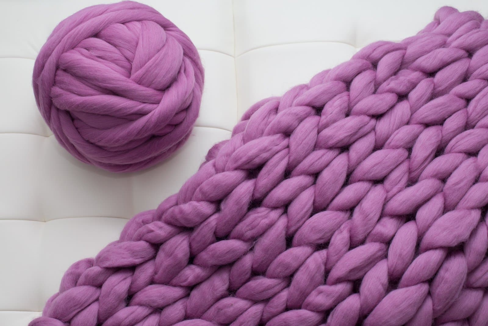 Chunky Merino Wool, Dyed Merino, Arm Knitting