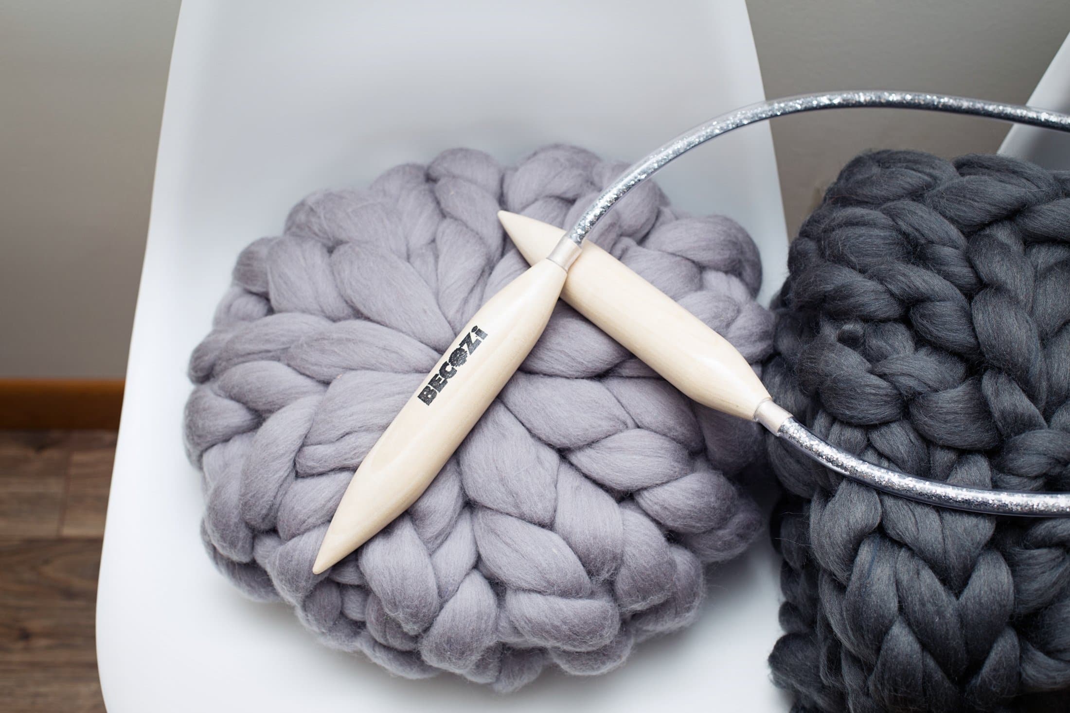 US 60 Size 30 Mm 119''/3 Cm Big Circular Needles -   Large knitting,  Extreme knitting, Diy knitting needles