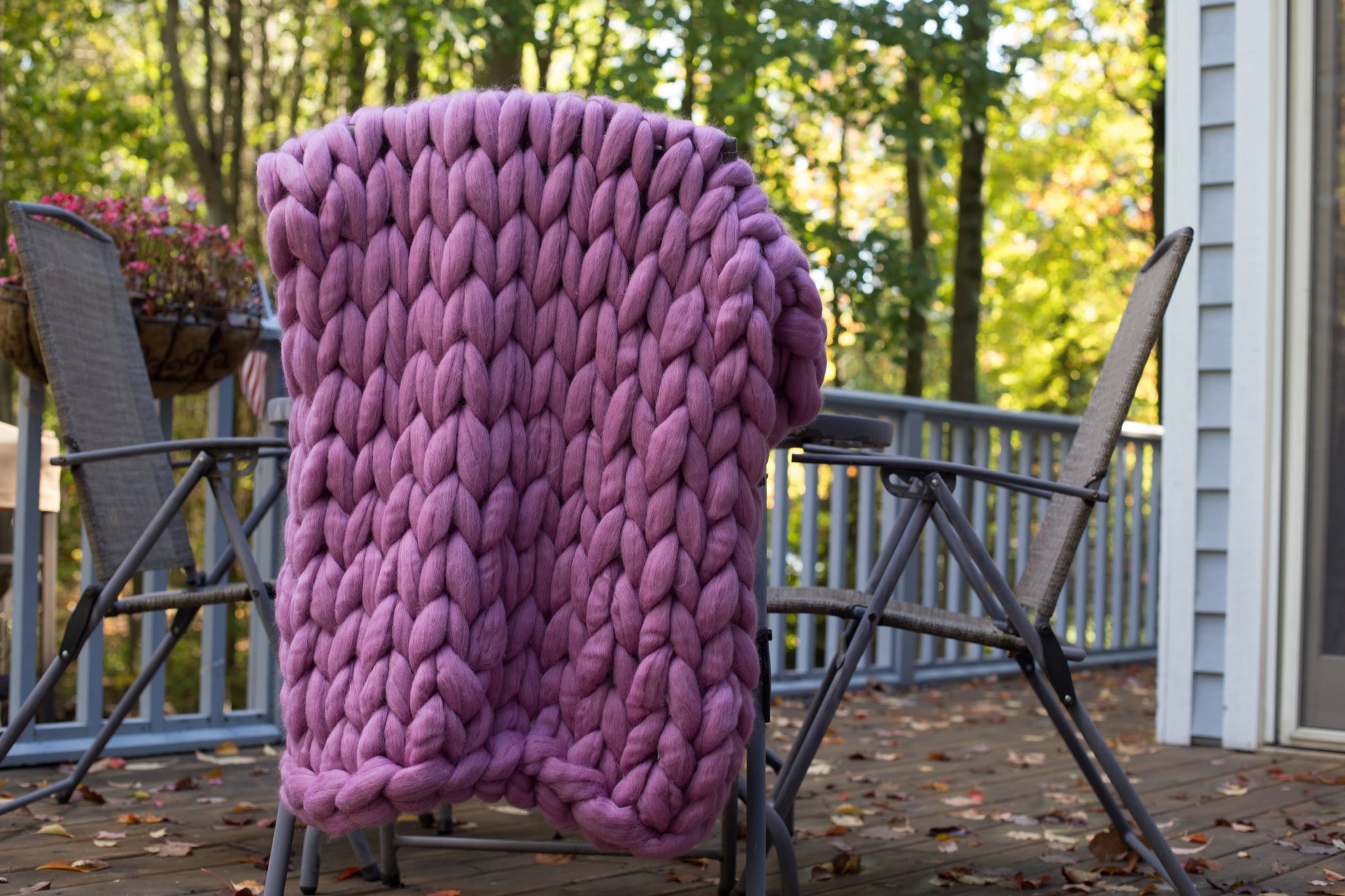 Chunky Knit Blanket Making Kit – Blanket In A Box