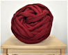 Felted Merino wool throw