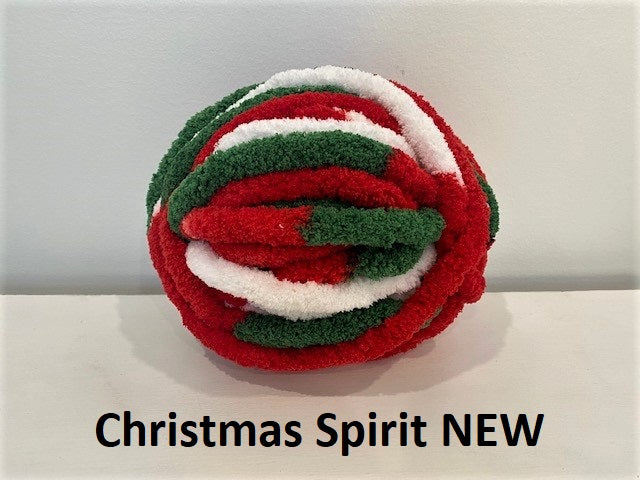 DIY Kit, Christmas stocking, Chunky chenille yarn – BeCozi