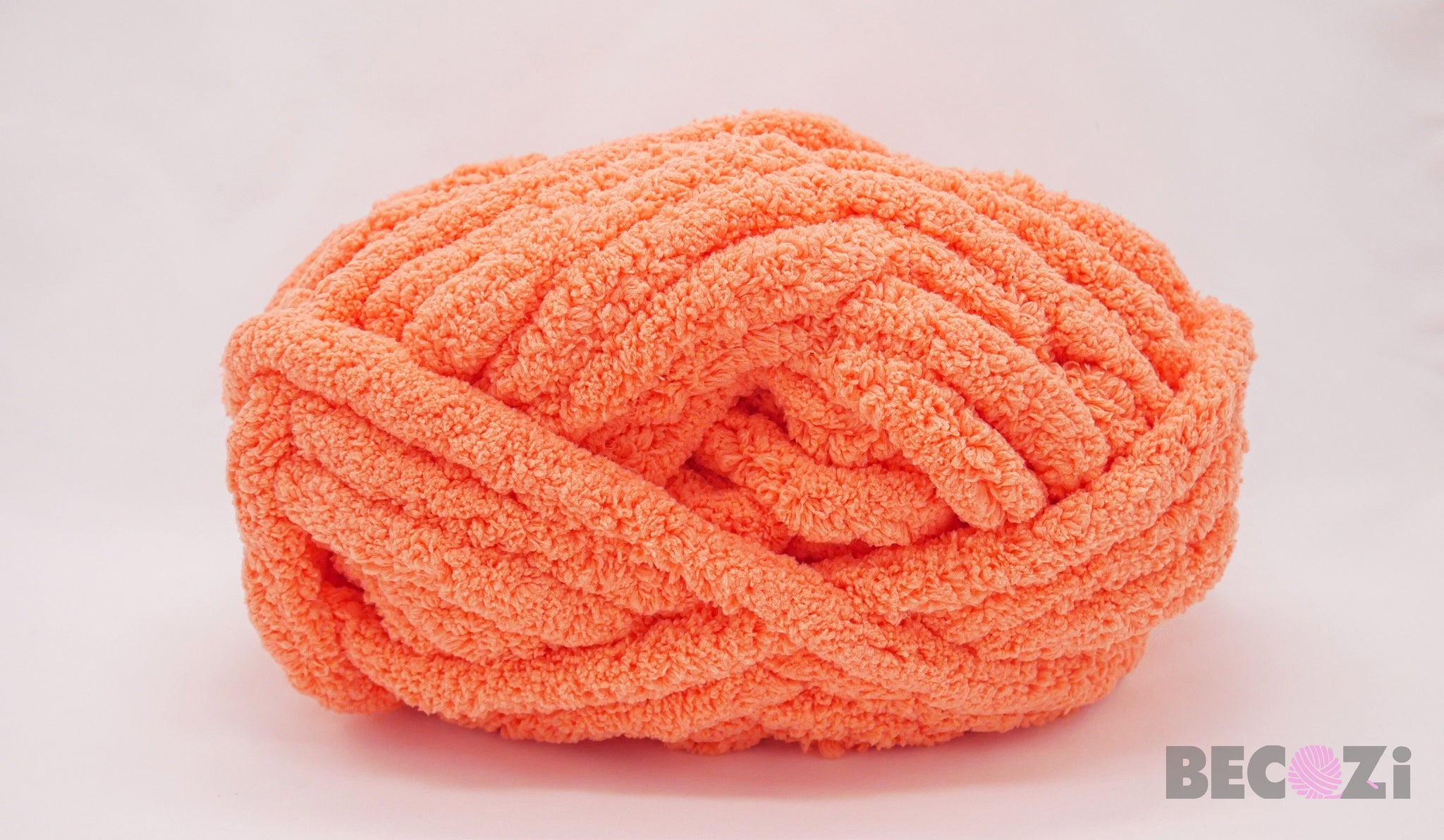 Clisil 8oz Chunky Chenille Yarn Orange Red 100% Polyester Vegan Bulky Jumbo  Chenille Yarn DIY Crochet Blanket Pet Cave Yarn Fluffy Throw Yarn