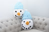 Snowman pillow