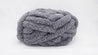 Jumbo Chenille Yarn DIY Knit Kit with Needles, Medium Throw 40x60 in