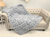 Merino Wool Blanket, Basket weave Pattern