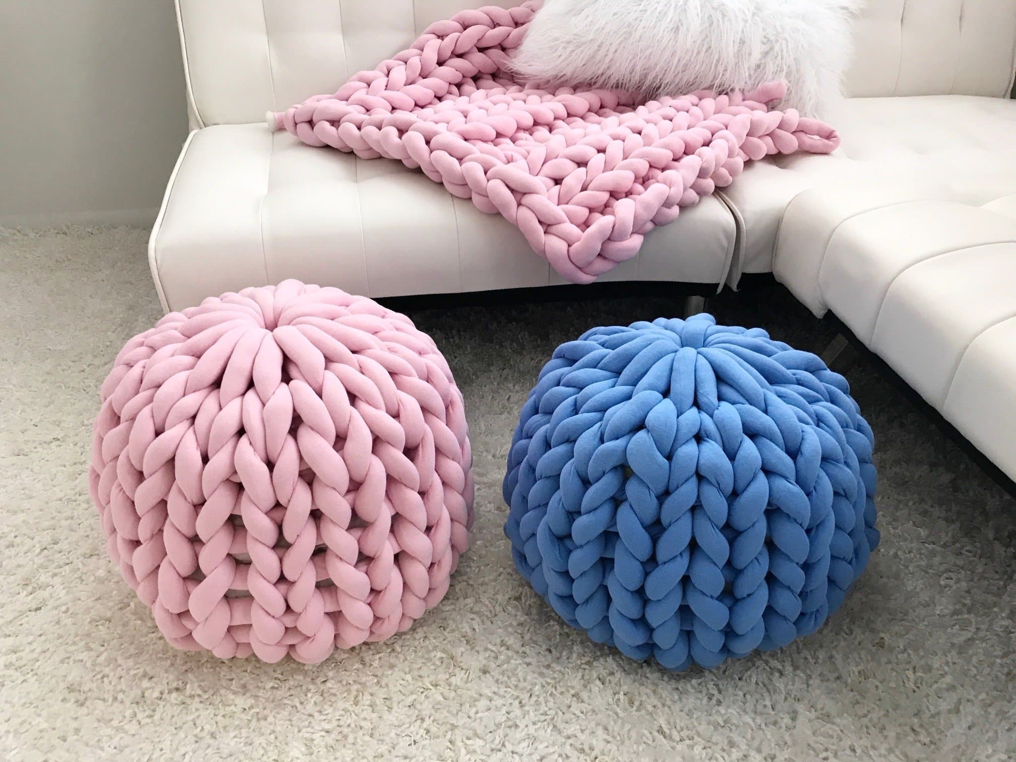 Chunky Cotton Tube Yarn, 1.5 inch thick – BeCozi