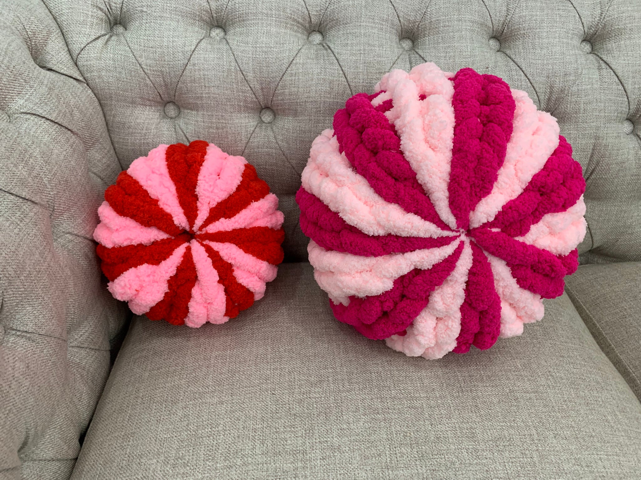 DIY Knit kit for a Round PIllow – BeCozi