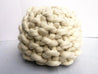Chunky Knit Pouf/Ottoman