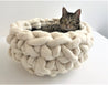 Cat bed, Felted Merino Wool