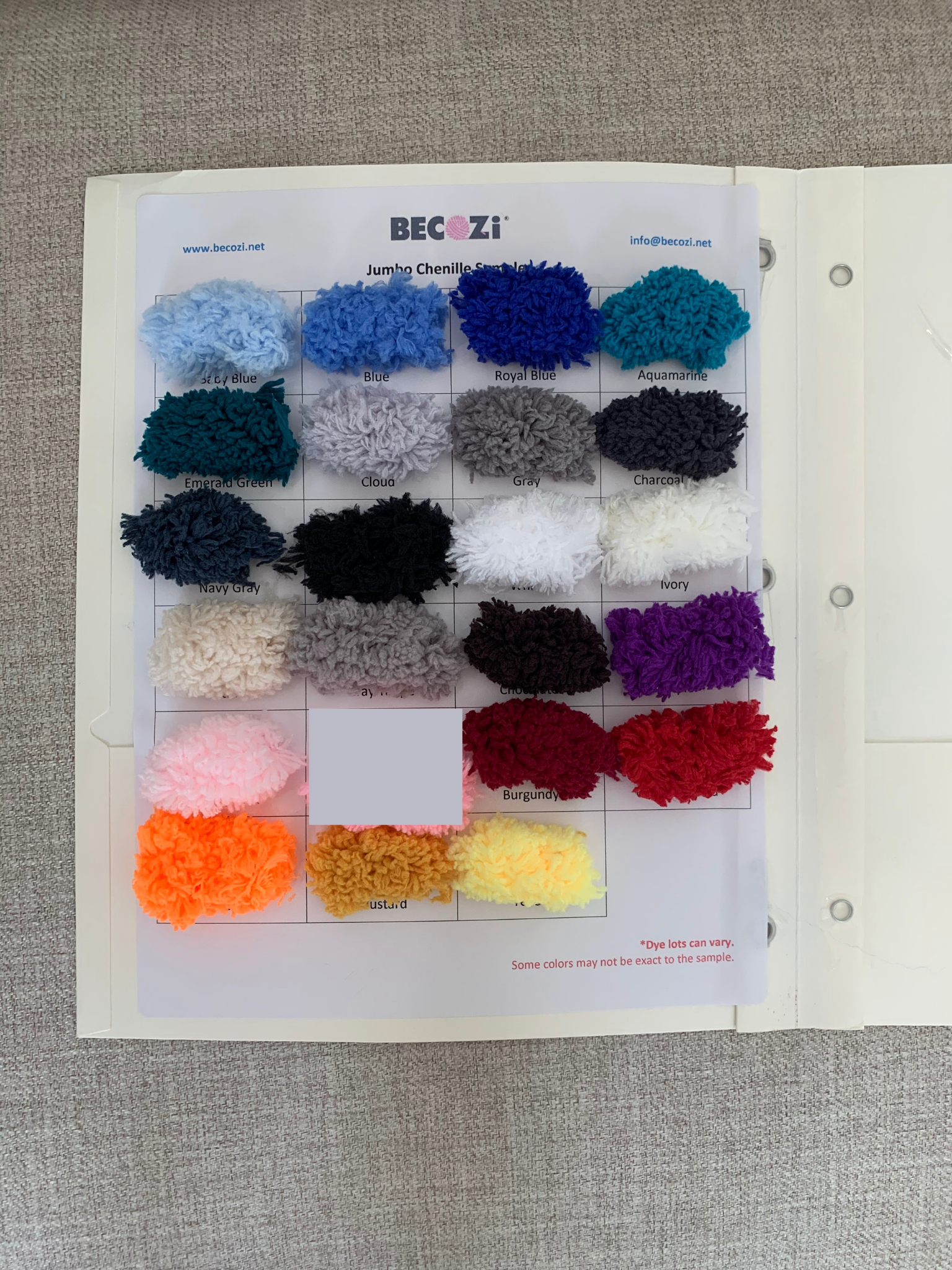 NEW! Tie-Dye Chenille yarn – BeCozi