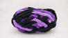 Crochet Circular Rug, Variegated Chenille yarn