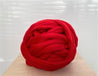DIY Hand Knit Kit, Lap Throw 30x50 in, Merino wool