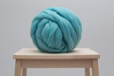 DIY Knit Kit for a Blanket 50x60. Merino Wool & Giant Needles – BeCozi