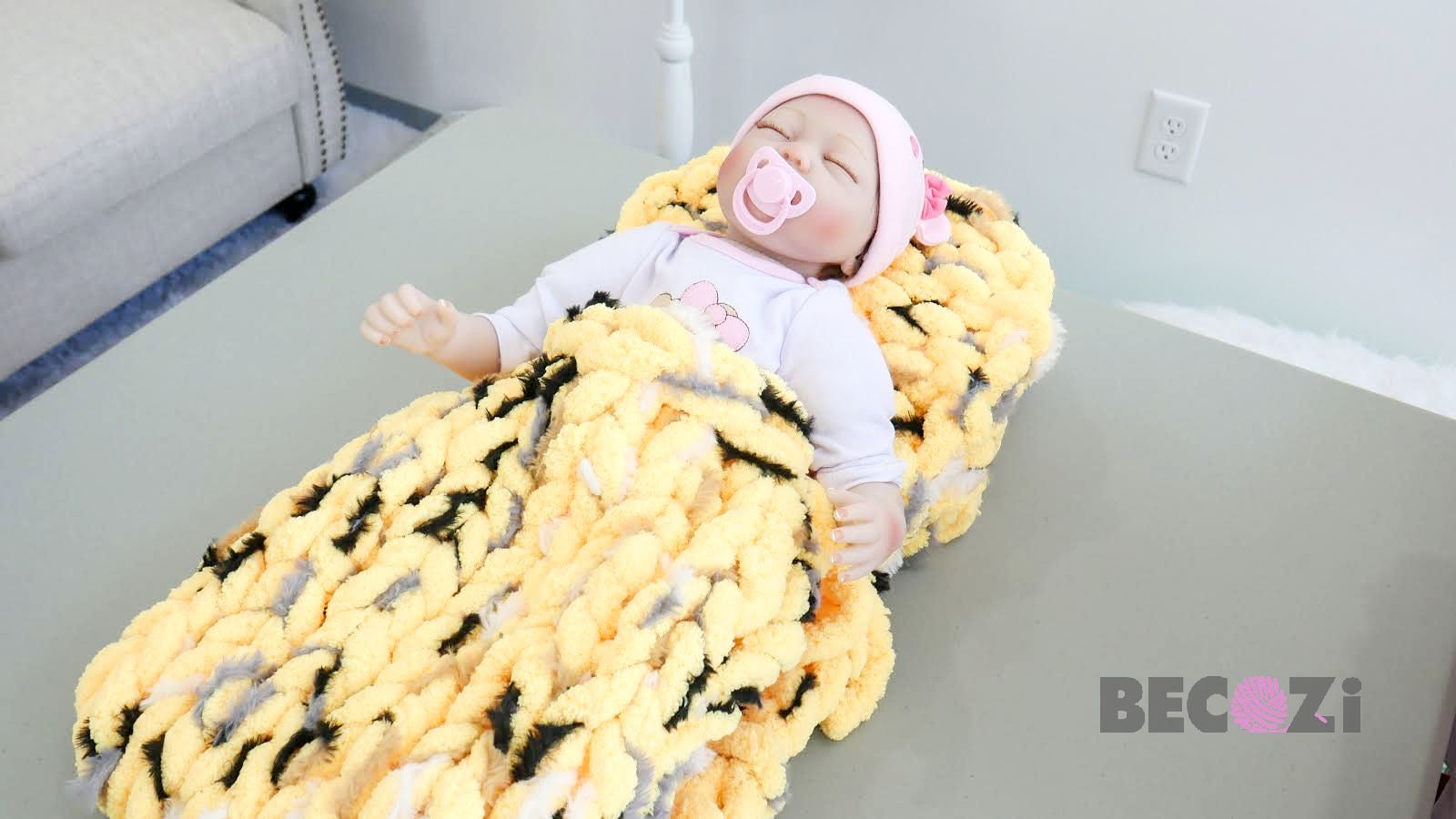 DIY Kit for a Baby Nest, Tube Yarn – BeCozi