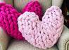 DIY Kit, Heart Pillow, Merino Wool