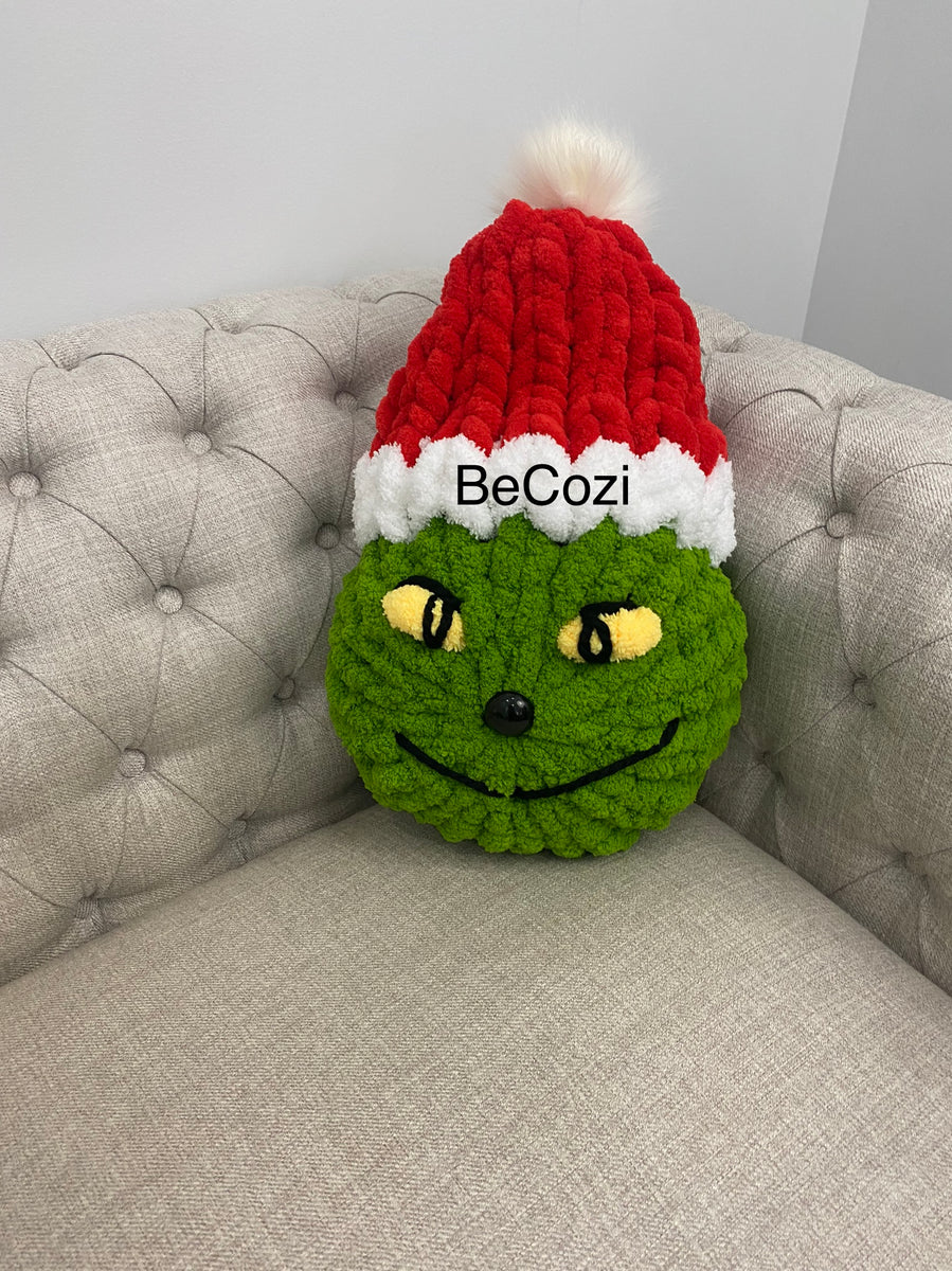 DIY Kit for a Grinch pillow BeCozi