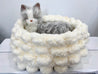 Cat Bed, Jumbo Chenille Yarn